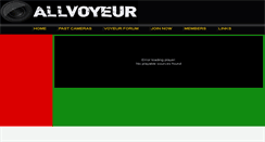 Desktop Screenshot of allvoyeur.com