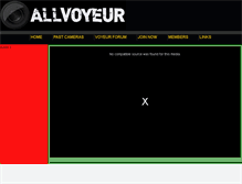 Tablet Screenshot of allvoyeur.com